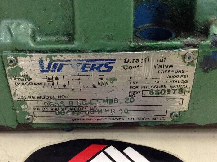 Used VICKERS Valve DG4VS6CMWB40 Used