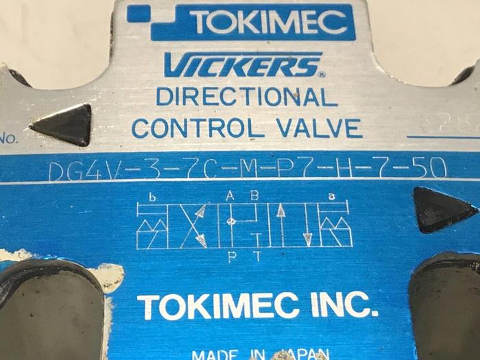 Used VICKERS Tokimec Directional Control Valve DG4V37CMP7H750 #127187
