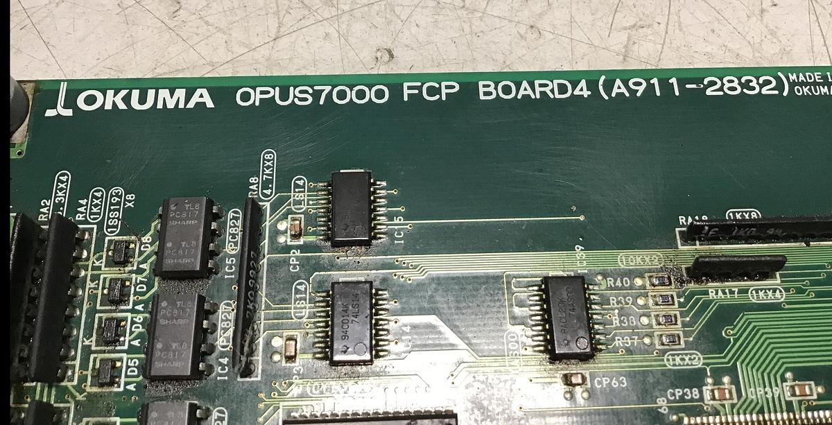 Used OKUMA OPUS7000 FCP Circuit Board Used #144147