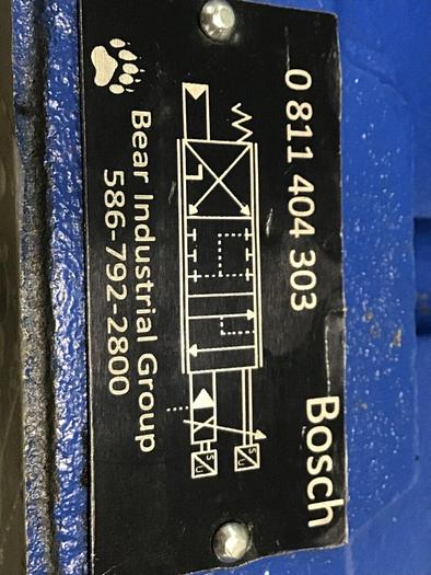 Used BOSCH SERVO Proportional Valve 0 811 404 614 USED