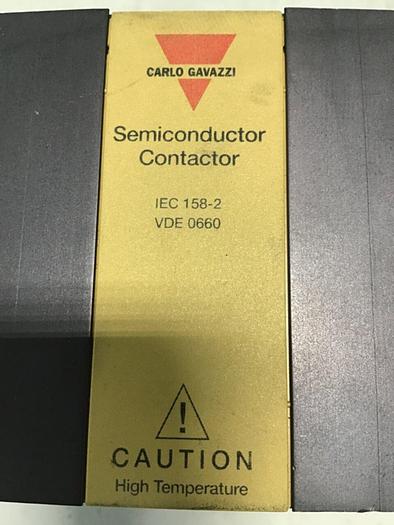 Used CARLO GAVAZZI Semiconductor Contactor RN2A48D50 #138678