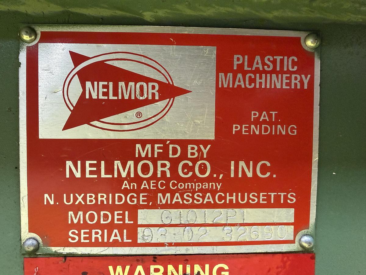 Used DNL / NOT CLEANED NELMOR GRINDER GRANULATOR G1012P1