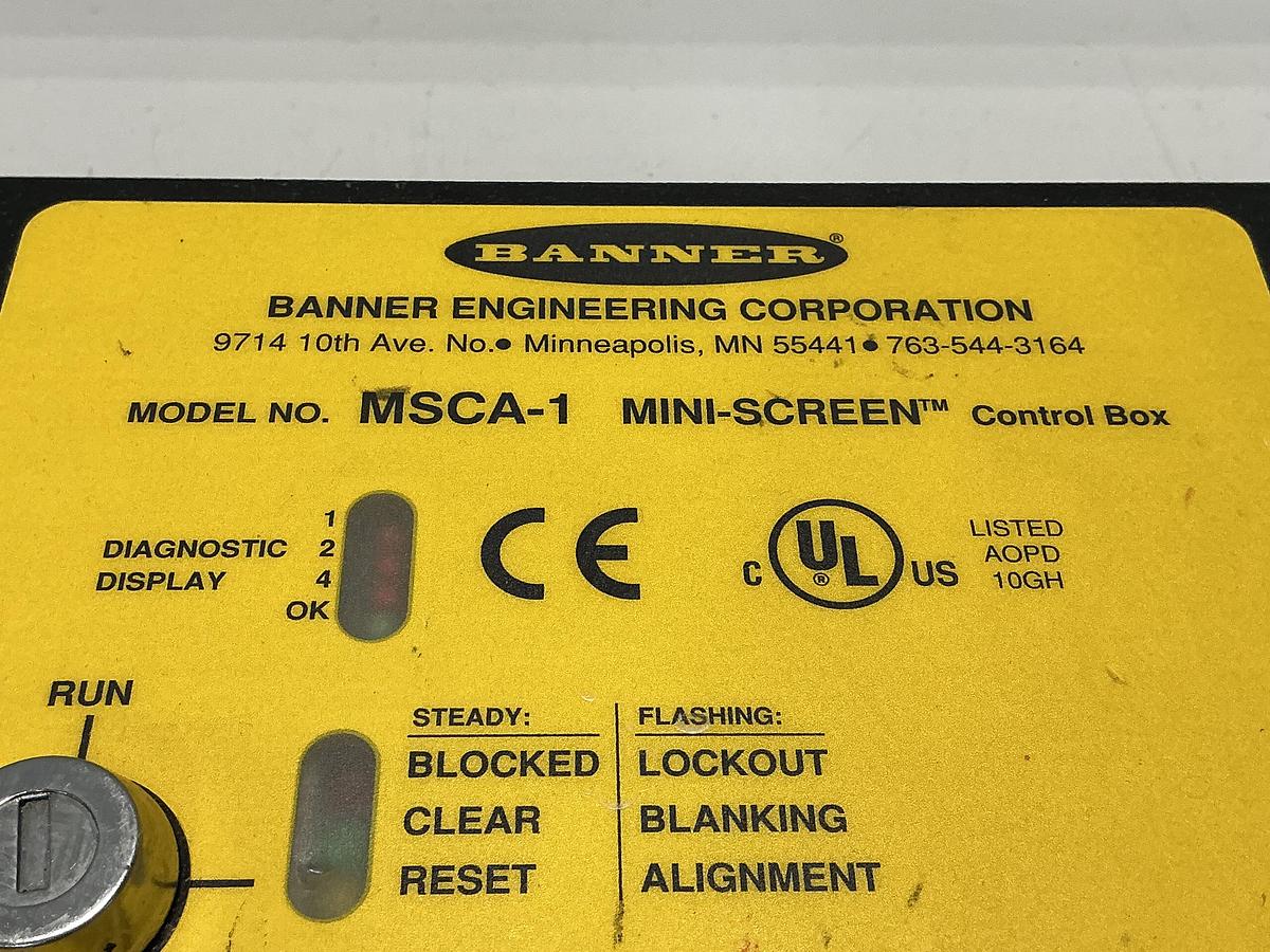 Used BANNER MSCA-1