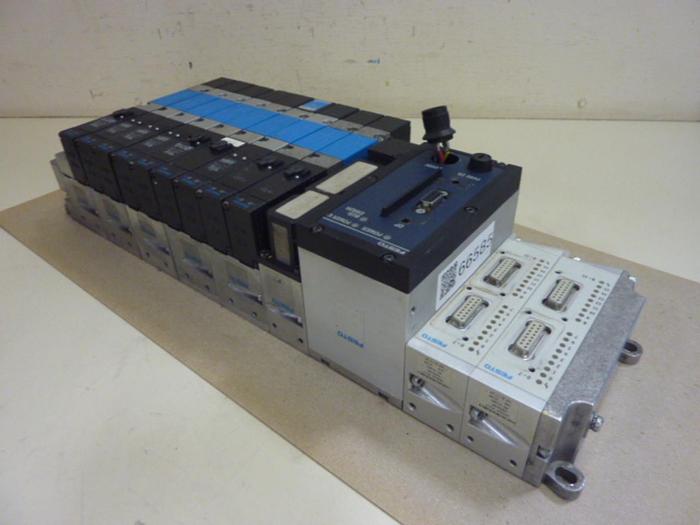 Used FESTO Control Block w/ Valves VIFB-03-B #66585