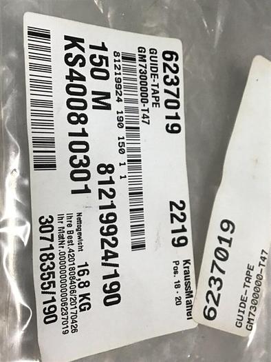 Used KRAUSS MAFFEI Tape 6237019 #120363