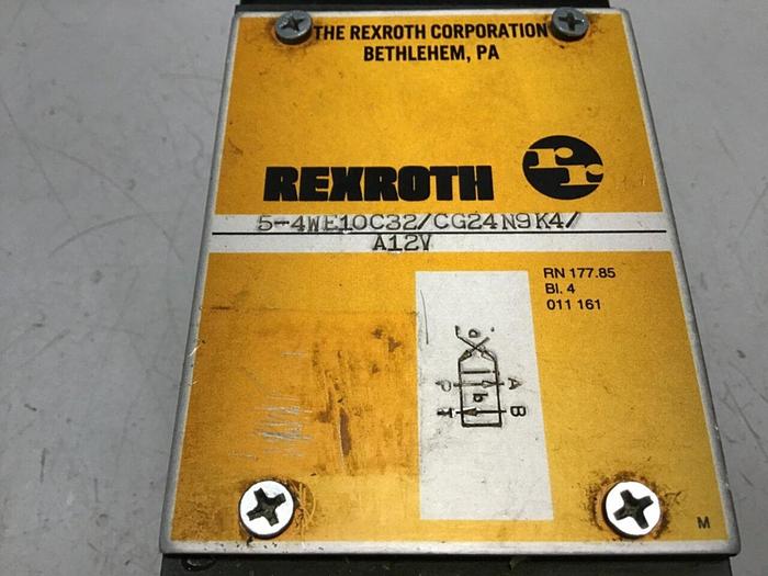 Used REXROTH Valve 54WE10C32/CG24N9K4A12V #135583