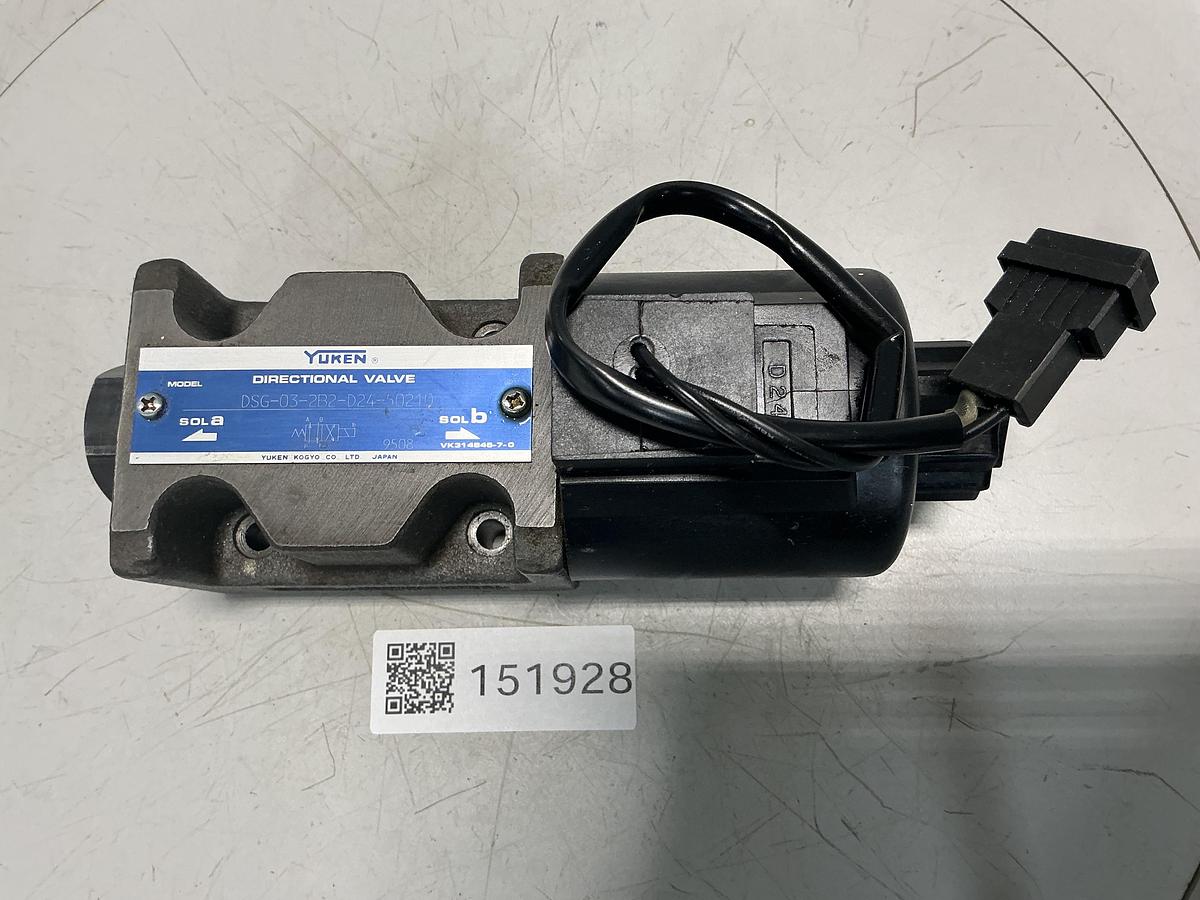 Used YUKEN DSG-03-2B2-D24-50210
