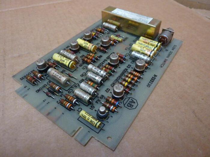 Used ALLEN BRADLEY Slow Down Switch Board X-233230 #27117
