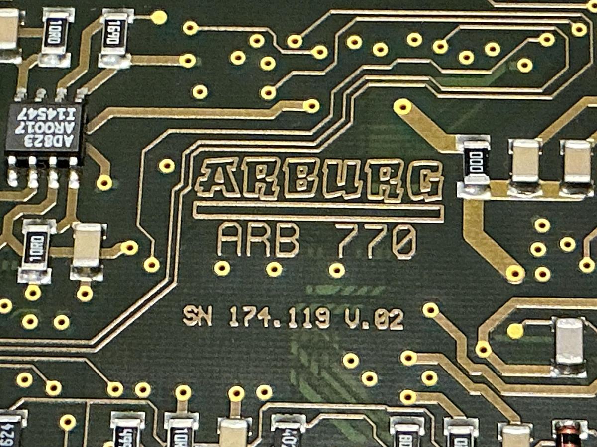 Used ARBURG ARB 770 CIRCUIT BOARD USED #151348