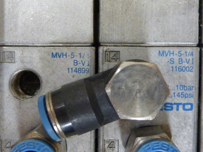 Used FESTO Control Block / Valve Terminal IFB8-02 #52818