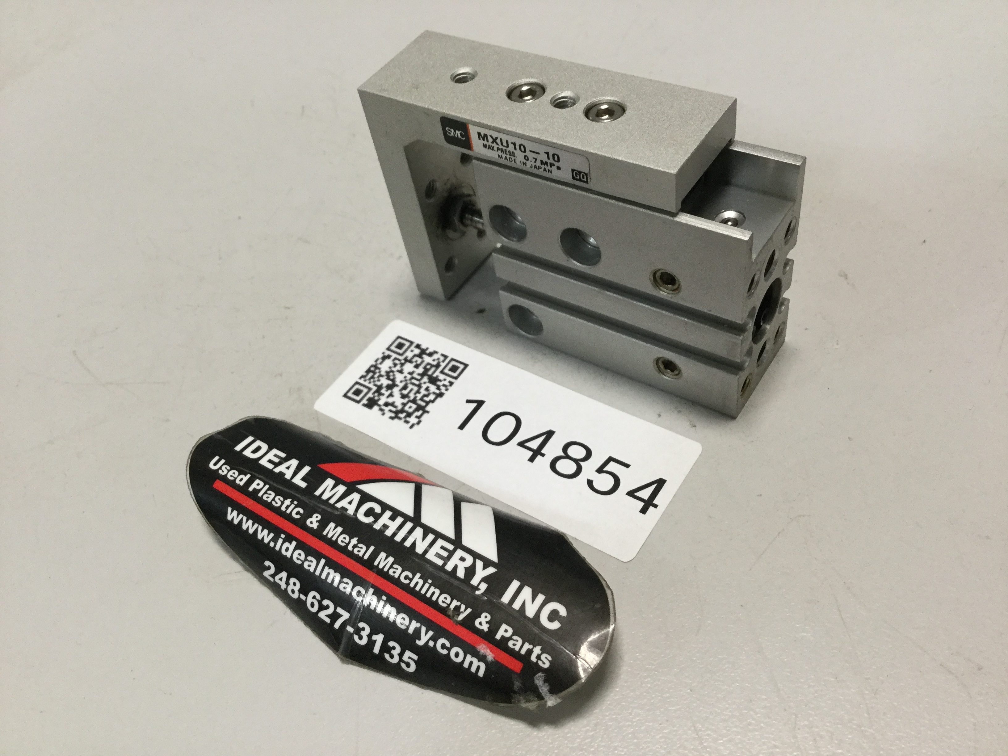 Used SMC Compact Slide Cylinder MXU10-10 USED