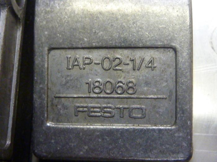 Used FESTO Control Block / Valve Terminal IFB8-02 #61259