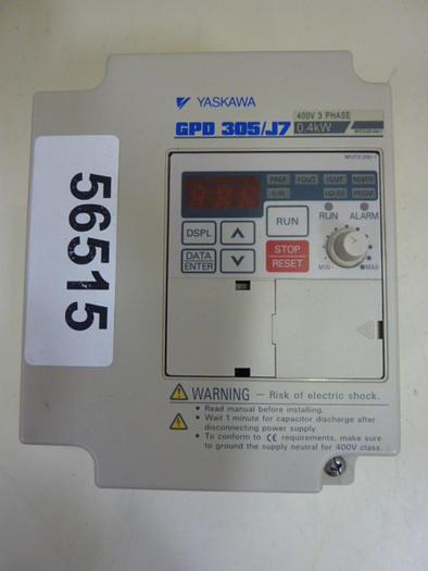 Used YASKAWA Drive CIMR-J7AM40P4 #56515