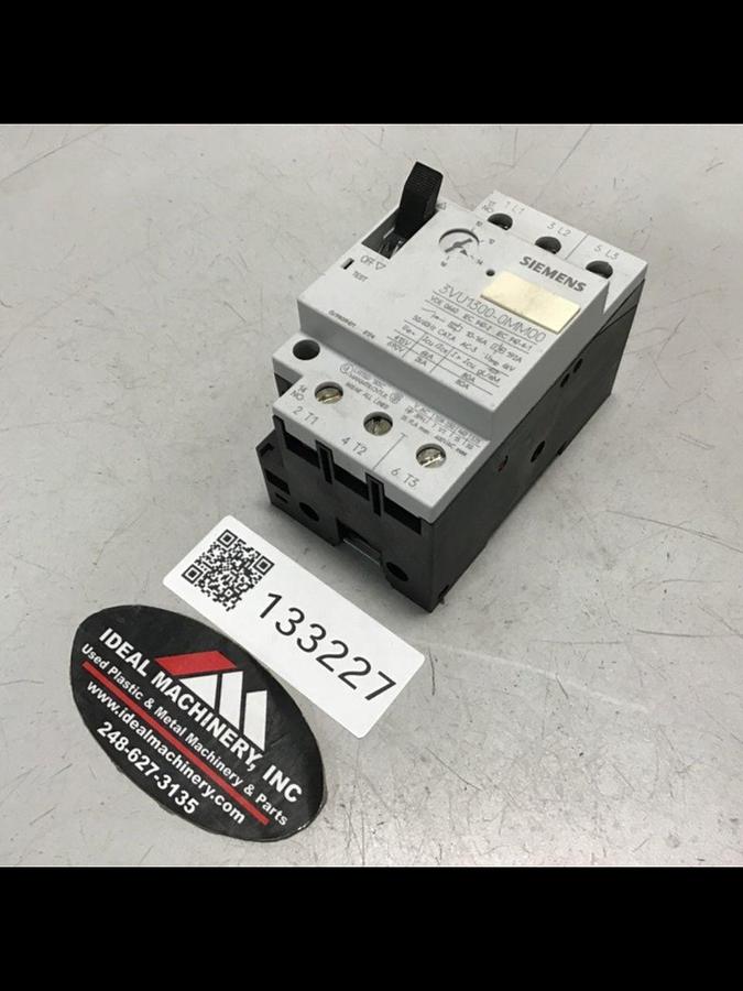 Used SIEMENS Circuit Breaker Motor Protector 3VU1300-0MK00 #133227
