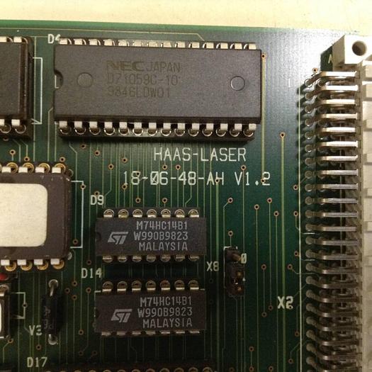 Used HAAS Circuit Board 18-06-48-AH V1.2 #68645