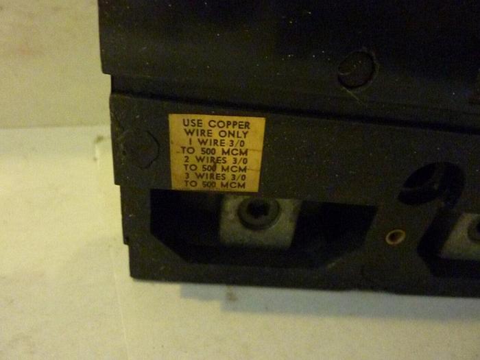 Used SQUARE D 1000 Amp Circuit Breaker MAL36000M Used
