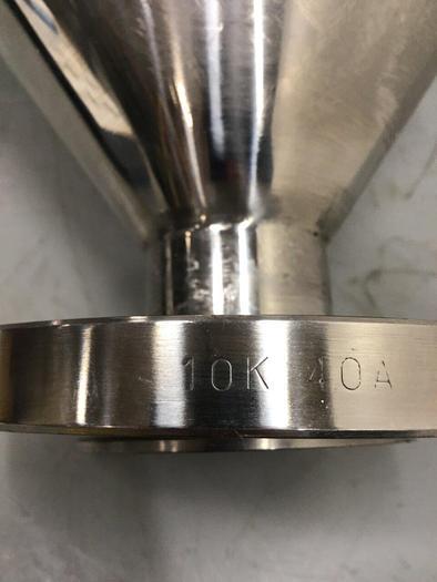 Used KAWATA Stainless Steel Hopper Receiver SUSF304 503372 #139898