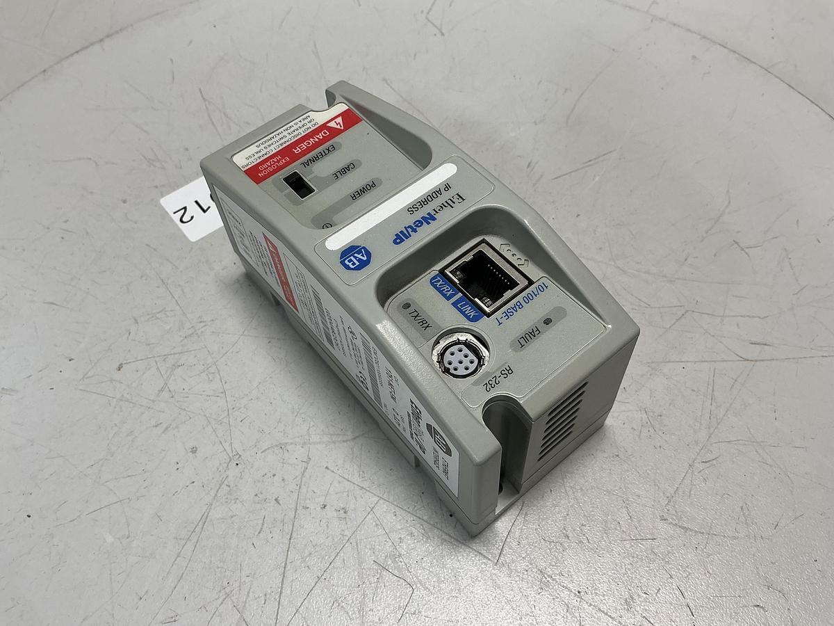Used ALLEN BRADLEY 1761-NET-ENI SER.D