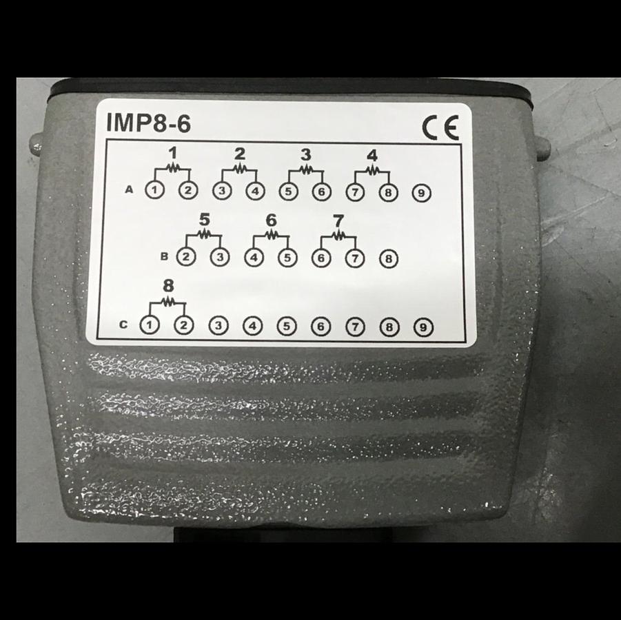 IDEAL MACHINERY 8 Zone Power Cable IMP8-6 NEW #150567