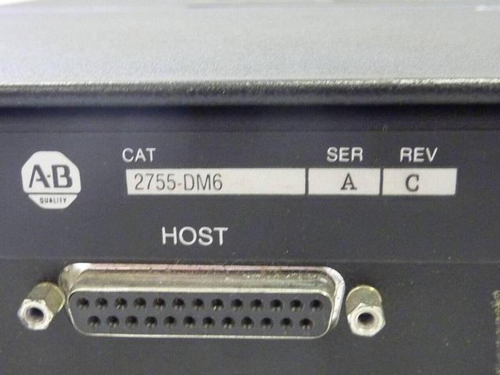Used ALLEN BRADLEY Decoder Module 2755-DM6 SER A Used
