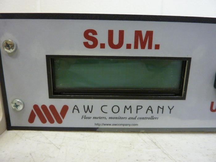 Used AW COMPANY Flow Meter Monitor USAGE MONITOR280 #56280