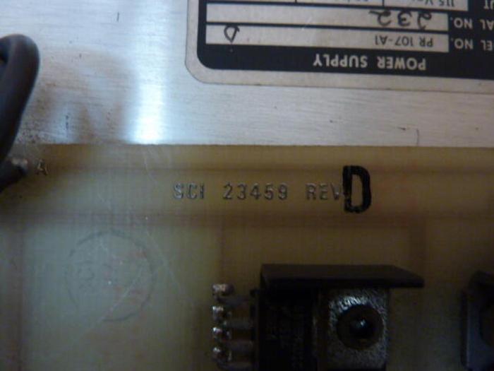Used SCI Power Supply PR 107-A1 #3206