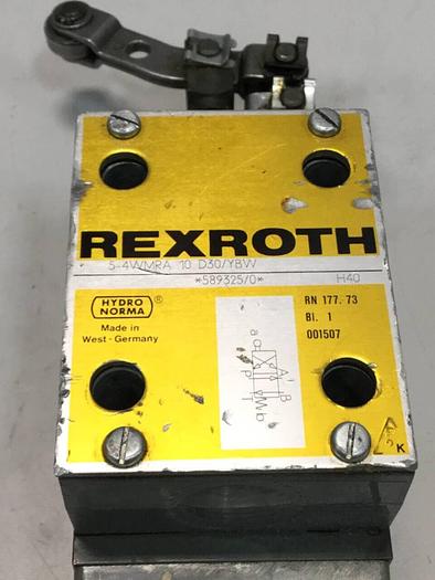 Used REXROTH Valve 54WMRA10D30YBW #97015