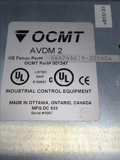 Used OCM TECHNOLOGY INC. Power Unit AVDM 2 44A746619-001R04 Used