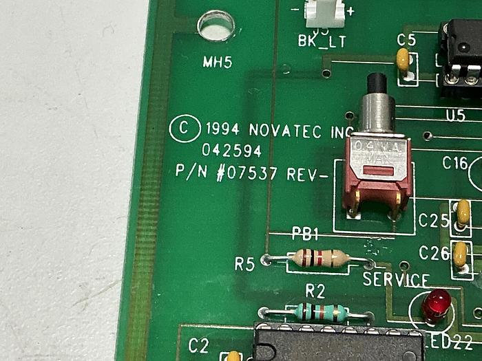 Used NOVATEC #07537