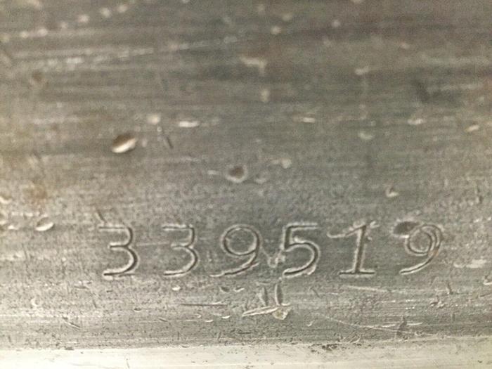 Used VAN DORN Platen Shoe 339519 Used