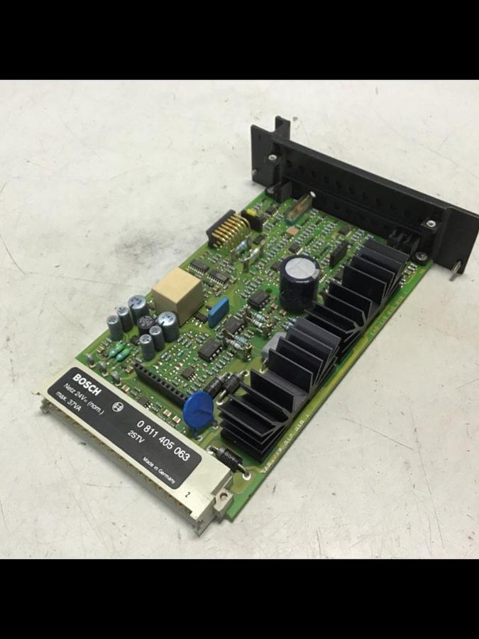 Used BOSCH Driver Card Circuit Board 0 811 405 063 #141715