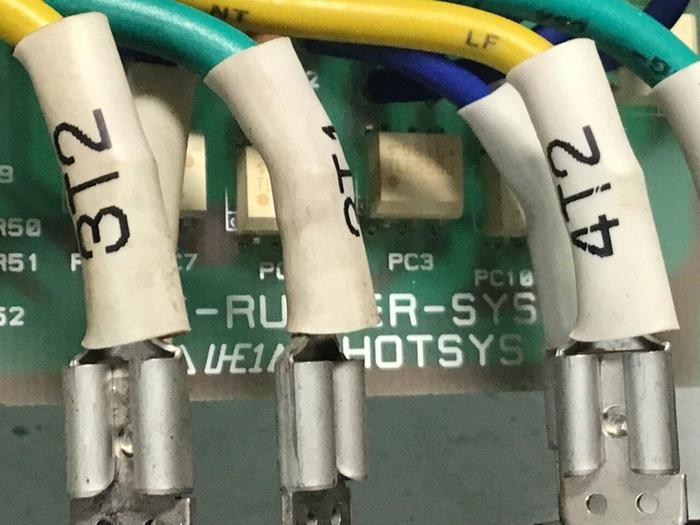 Used HOTSYS Hot Runner Card HOT-RUNNER SYSTEM #119848