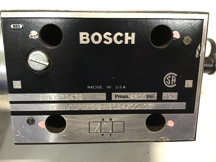 Used BOSCH Valve 081WV10P1V1012WS024/00D51 #144619