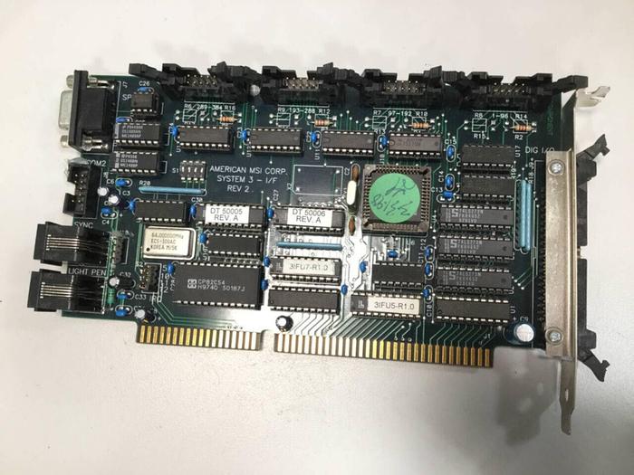 Used AMERICAN MSI Circuit Board 3000.020.096 #100167