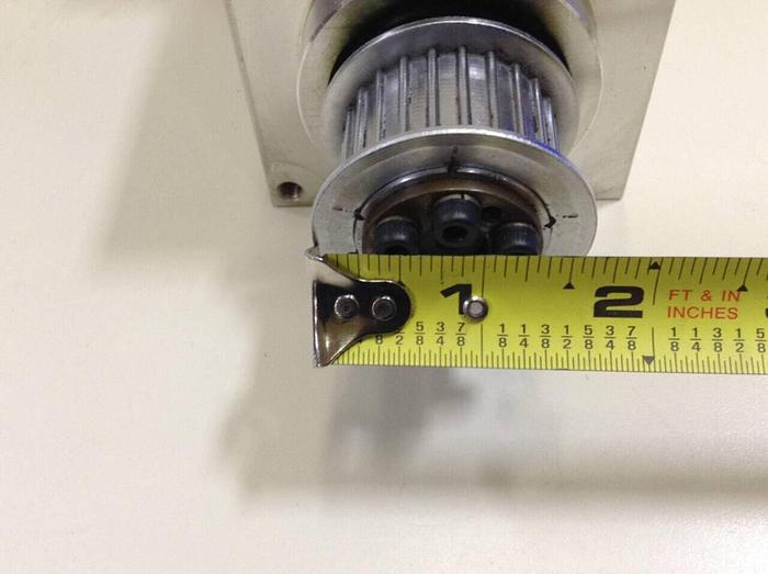 Used YASKAWA AC Servo Motor W/Gearbox SGM-02A312 #86134