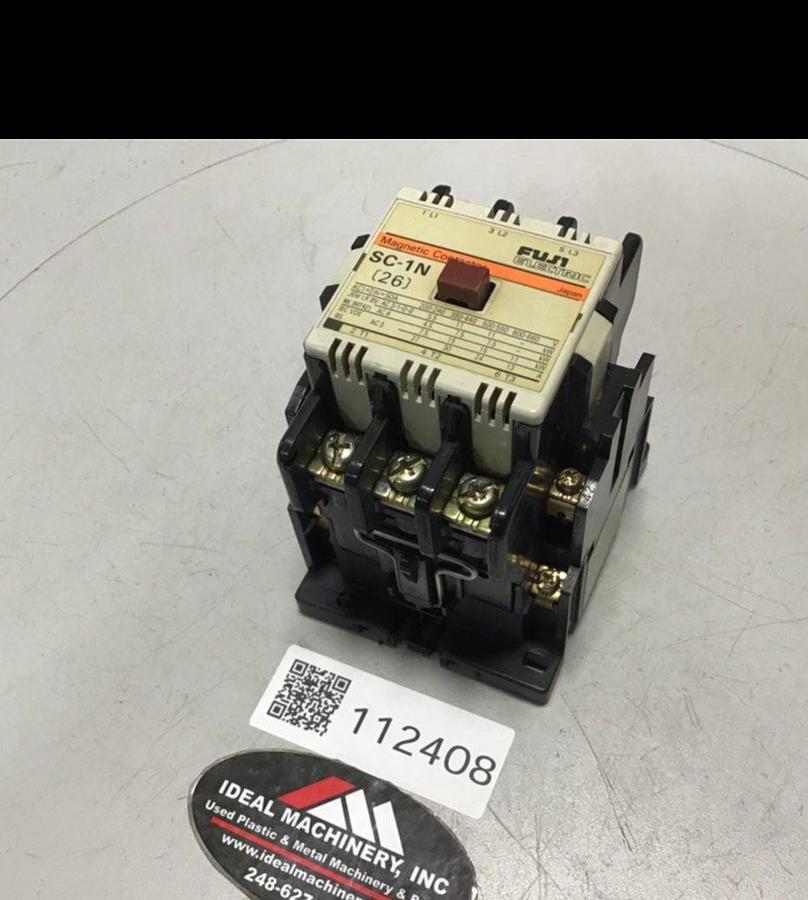 Used FUJI ELECTRIC Magnetic Contactor SC-1N USED