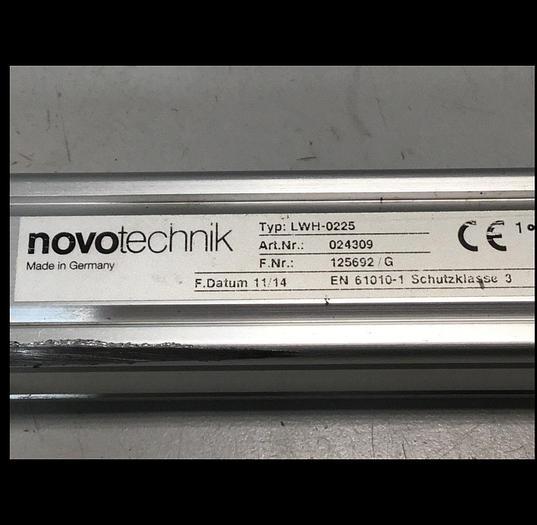Used NOVOTECHNIK Linear Transducer LWH0225 Used