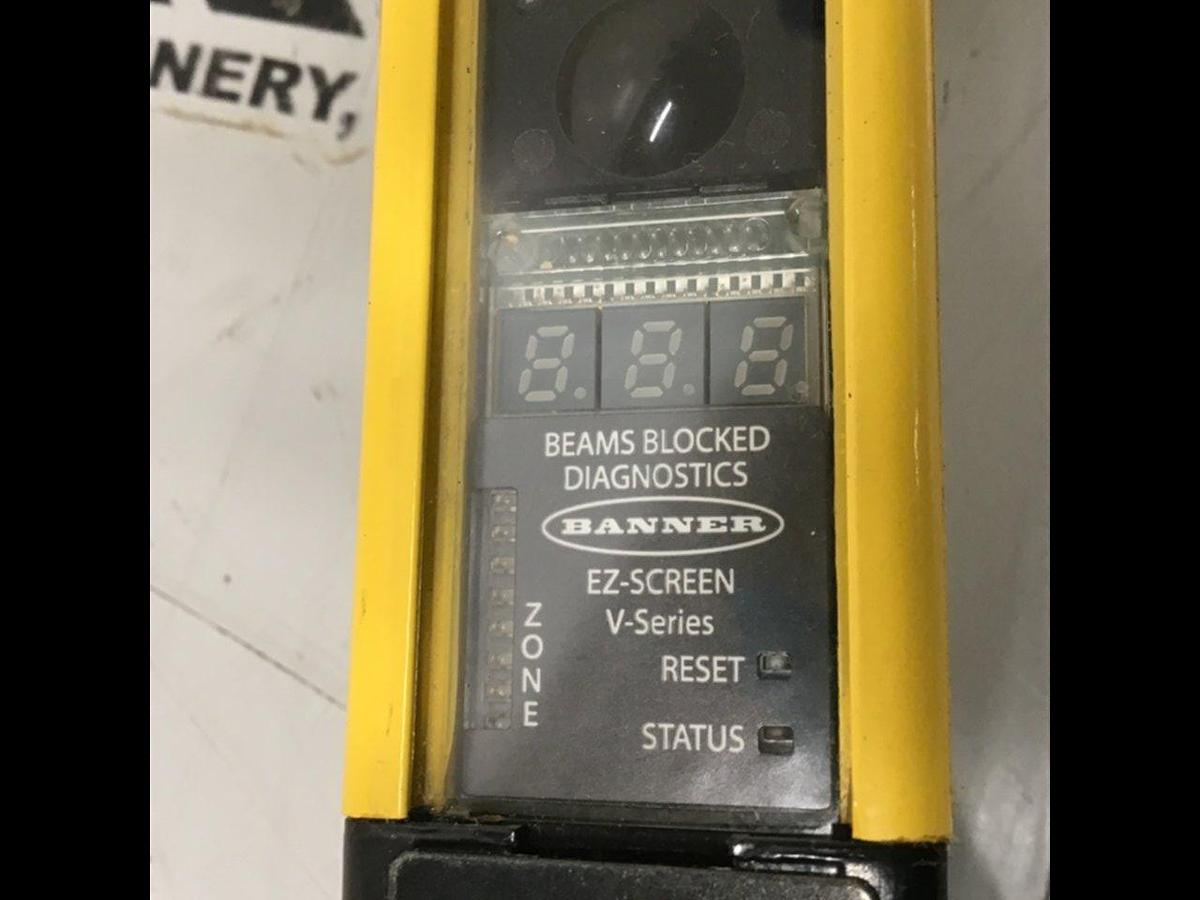 Used BANNER ENGINEERING Light Curtain SLSVAE30-1050Q8 USED