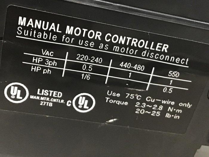 Used FUJI ELECTRIC 5 Amp Circuit Breaker EA53C-5 #127425