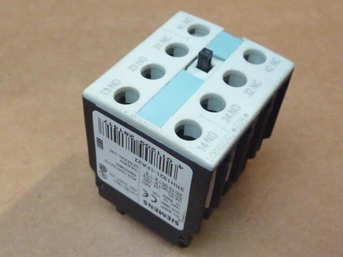 Used SIEMENS Contact Block 3RH1921-1FA22 #31794