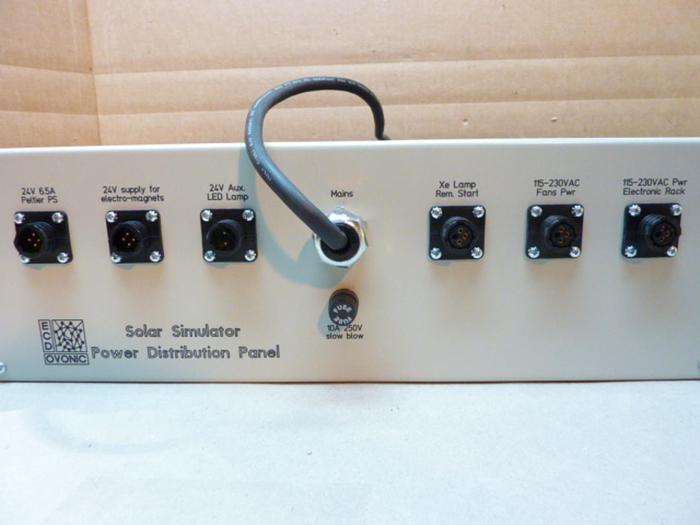 Used ECD OVONICS 3G Solar Simulator Power Distribution 1FD86A #40593