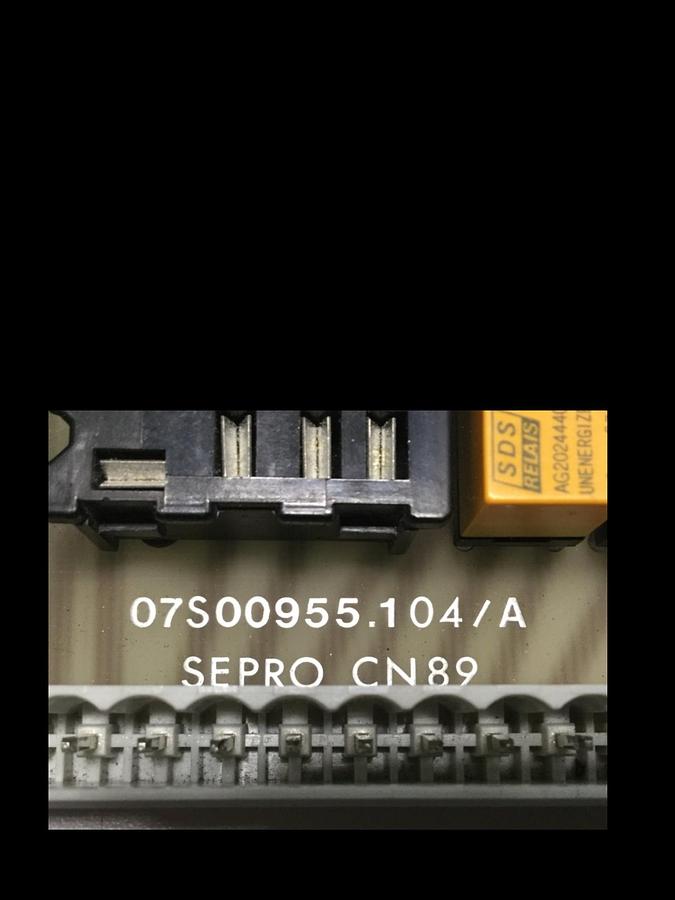 Used SEPRO ROBOTIQUE Circuit Board 07S00955.104/A USED