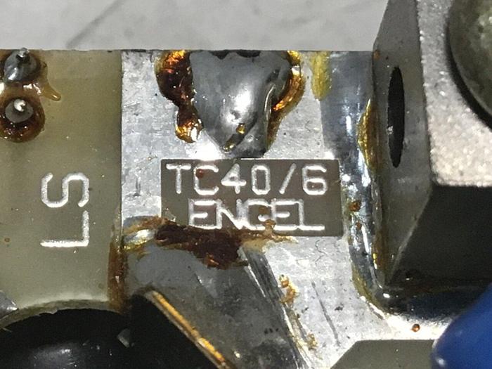 Used ENGEL Heater Triac Module TC25/40 TC40/6 #124317