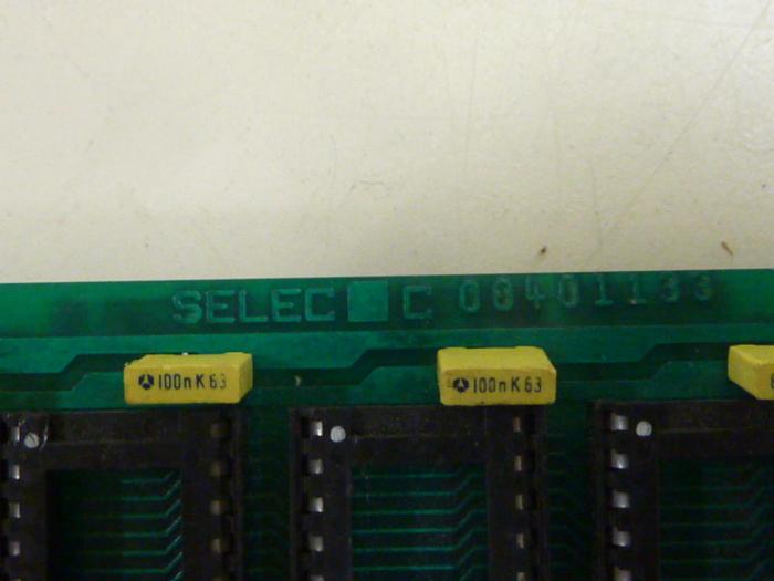 Used SELEC Circuit Board 00401133 #65315