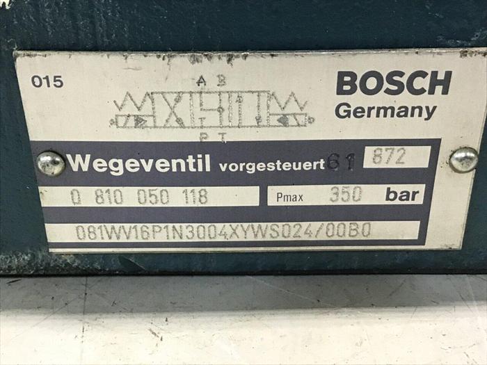 Used BOSCH Directional Valve 0 810 091 423 Used