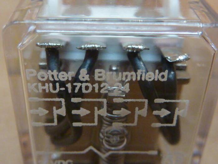 POTTER & BRUMFIELD Relay KHU-17D12-24 #31582