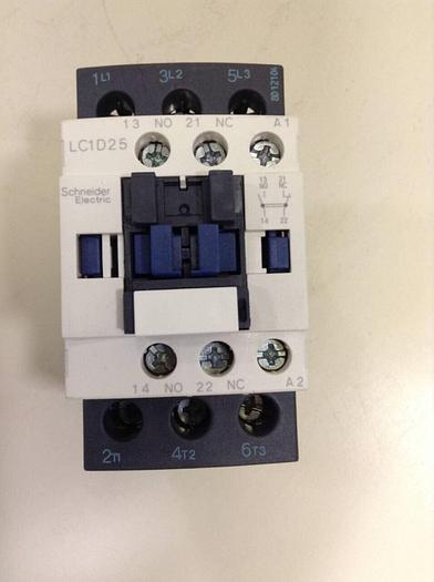 Used SCHNEIDER ELECTRIC Contactor LC1D25 #86857