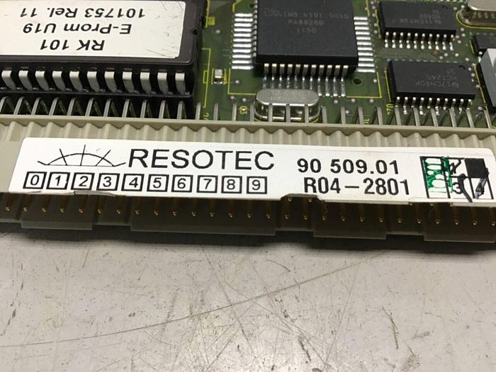 Used RESOTEC Circuit Board 90509.01 Used