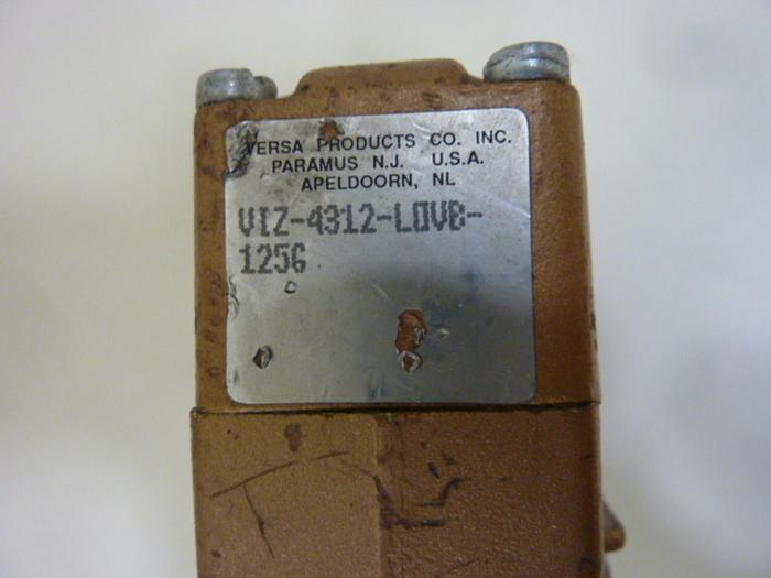 Used VERSA Lock Out Valve VIZ-4312-LOVB-125G #52582