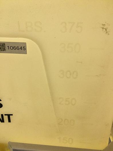 Used PPE Plastic Rolling Surge Bin MTB375 USED